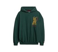 Sweatshirt à capuche oversize femme Superdry Tokyo Narrative Vert L