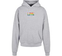 Mc Clothes Love Teddy Oversized Hoodie Gris 3XL Homme