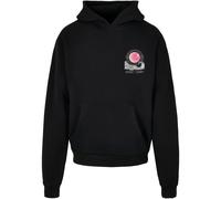 Merchcode Sweat-shirt 'Sunset Charm' pourpre / noir / blanc, Taille 5XL