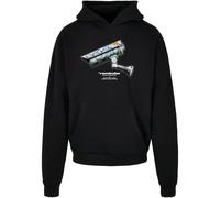 Mister Tee Cctv Ultraheavy Overszie Hoodie Noir XS Homme