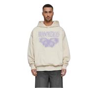 Sweatshirt Ã capuche oversize MJ Gonzales Heavy - Butterfly Illusion Blanc XL