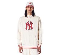 Sweatshirt Ã capuche oversize New York Yankees MLB Rib Infill Blanc L