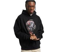 MT Upscale Sweat-shirt 'Flying High' gris / anthracite / rouge feu / noir, Taille XXL