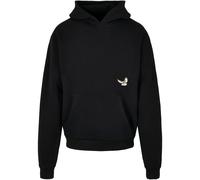 Mister Tee K-dot Heavy Oversize Hoodie Noir XS Homme