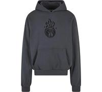 Sweatshirt Ã capuche oversize Upscale Teamdream Ultraheavy Gris 2XL