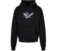 Sweatshirt à capuche oversize - Upscale - Vive La Liberté - Homme - Noir - 100% coton XS