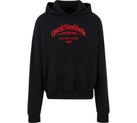 Mister Tee Upscale World Wide Heavy Oversized Hoodie Noir M Homme