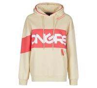 Sweatshirt Ã capuche oversized femme Dangerous DNGRS Trust Beige 2XL