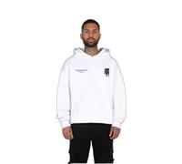 Sweatshirt Ã capuche Oversized MJ Gonzales Metamorphose V.2 Blanc L