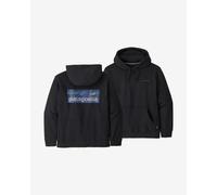 Sweatshirt à capuche Patagonia Boardshort Logo Uprisal noir - S