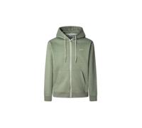 Sweat à capuche Pepe Jeans Macbeth Melange full zip vert argile - L