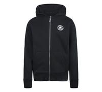 Converse Sweat à capuche enfant FLEECE CTP CHEST CORE FZ Noir 8/10 ans