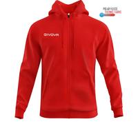 Givova 500 Full Zip Sweatshirt Rouge 6-8 Years Enfants