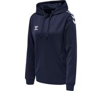 Sweatshirt à capuche polyester femme Hummel Core XK Bleu XL