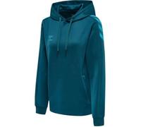 hummel Femme Hmlcore Xk Poly À Capuche pour Femme Sweat shirt, Blue Coral, L EU