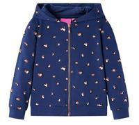 Sweatshirt à capuche pour enfants bleu marine 5 dimensions disponibles 18-23 mois