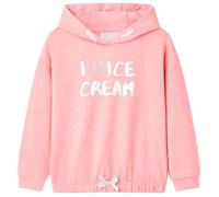 Sweatshirt à capuche pour enfants rose vif 92/104/116/128/140 18-23 mois