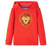 Sweatshirt à capuche pour enfants rouge 92/104/116/128/140 5-6 ans