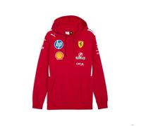 Sweatshirt à capuche Puma Driver Scuderia Ferrari HP 2025 M
