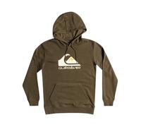Sweatshirt à capuche Quiksilver Big Logo - brown - L M