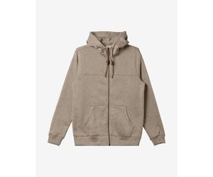 Sweatshirt à capuche Quiksilver Keller Full Zip beige - S