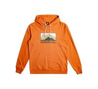 Quiksilver QS Gradient Mountains Hoodie Sweatshirt, Gold Flame, M Men's