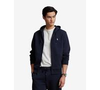 Sweatshirt à capuche Ralph Lauren 30/1 Logo Full Zip bleu foncé - XXL