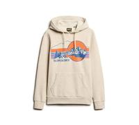 Superdry Outdoor Graphic Stripe Hoodie Gris S Homme
