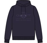Sweatshirt à capuche régulière femme Gant Tonal Shield Bleu S