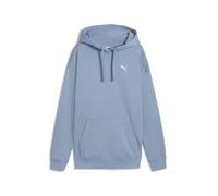PUMA Sweat de sport 'ESS' bleu-gris / blanc, Taille L