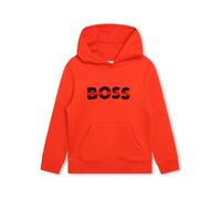 SWEATSHIRT À CAPUCHE ROUGE BOSS ENFANT AVEC LOGO BRODÉ 4A