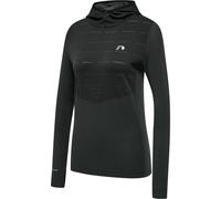Sweatshirt Ã capuche sans couture femme Newline Cambrigde Noir S