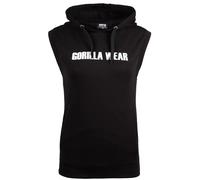 Sweatshirt à capuche sans manches femme Gorilla Wear Virginia Noir S