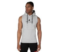 Sweatshirt à capuche sans manches Gorilla Wear Lincoln Gris S