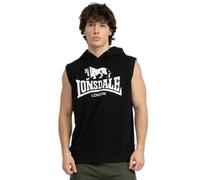 Sweatshirt Ã capuche sans manches Lonsdale Regular Fit Bignor Noir L