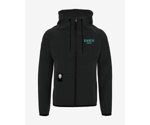 Sweatshirt à capuche Santini Bianchi Milano Fan gris foncé - M