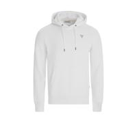 Sweatshirt à capuche slim mini triangle Guess Blanc M