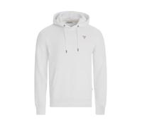 Sweatshirt à capuche slim mini triangle Guess - pure white XS