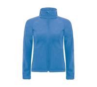 Sweatshirt à capuche softshell femme B&C Bleu S