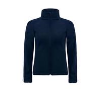 Sweatshirt à capuche softshell femme B&C Bleu XS