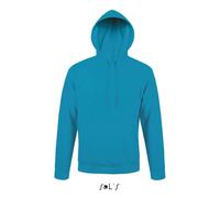 Sweatshirt à capuche Sol's Snake Bleu M