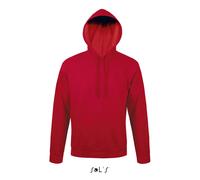 Sweatshirt à capuche Sol's Snake Rouge L
