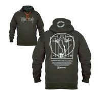 Sweatshirt à capuche Sonik By Think Fishy Art Noir XL