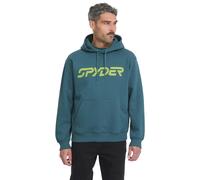 Sweatshirt à capuche Spyder Wordmark Bleu M