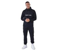 Sweatshirt à capuche style coupe vent Project X Paris Noir XL