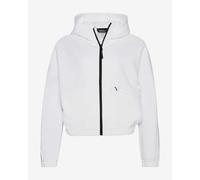 Sweatshirt à capuche Superdry Code Tech Full Zip blanc noir femme - XXS