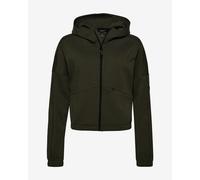 Sweatshirt à capuche Superdry Code Tech Full Zip vert foncé femme - XXS