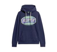 Superdry Gasoline Workwear Graphic Hoodie Bleu S Homme