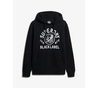 Superdry Black Label Hoodie Noir L Homme