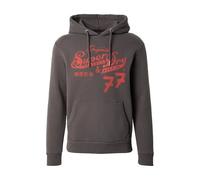 Sweatshirt à capuche Superdry Leather & Boot Co Script Noir L